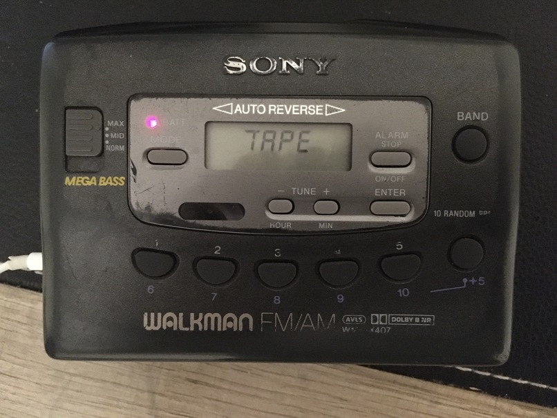 My daily driver Walkman, the WM-FX407